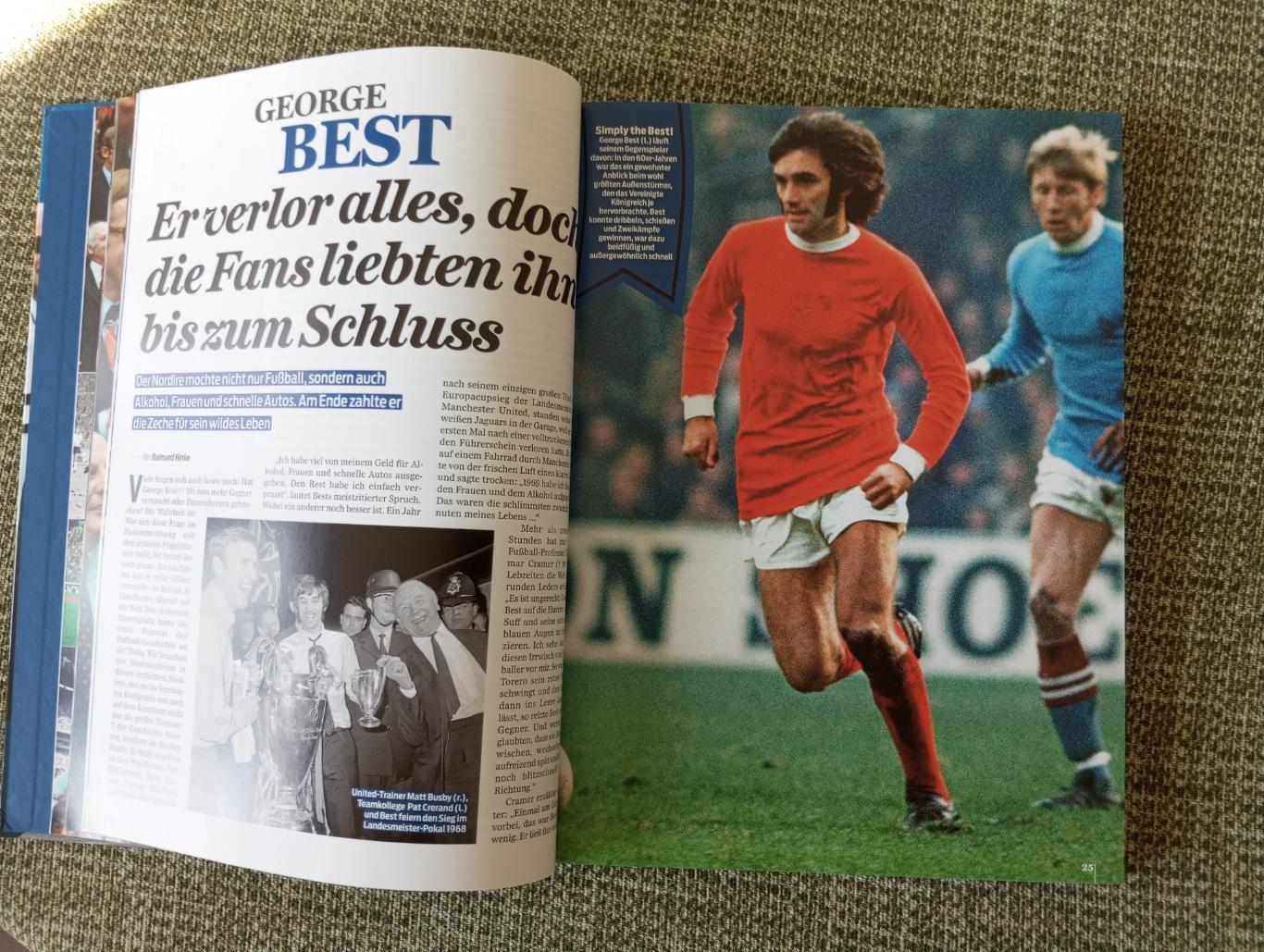 Легенды футбола (лучшие игроки мира) Книга.Sport Bild 3