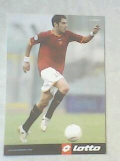 Открытка Симоне Перотта ФК Рома Италия 2004 год, фирма ЛОТТО