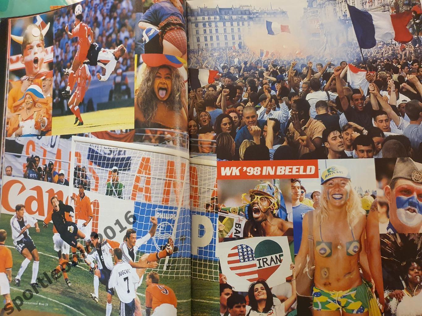 Voetbal International 1998-2000 годов выпуска.17 журналов.1 5