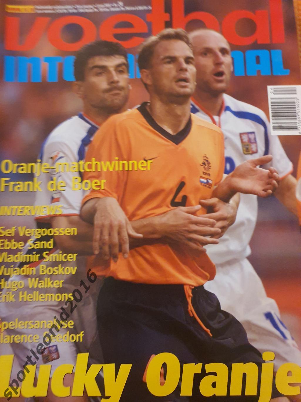 Voetbal International 1998-2000 годов выпуска.17 журналов.1 7