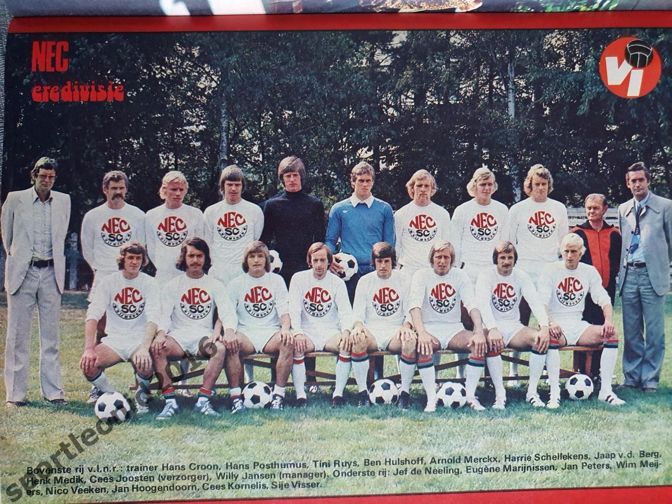 Voetbal International 1977 51 выпуск годовая подписка .2 3