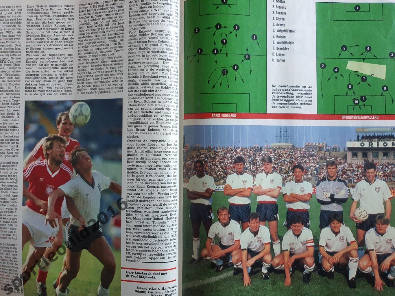 Voetbal International 1988.Годовая подписка.52 номера +4 спецвыпуска к Евро-88.3 2