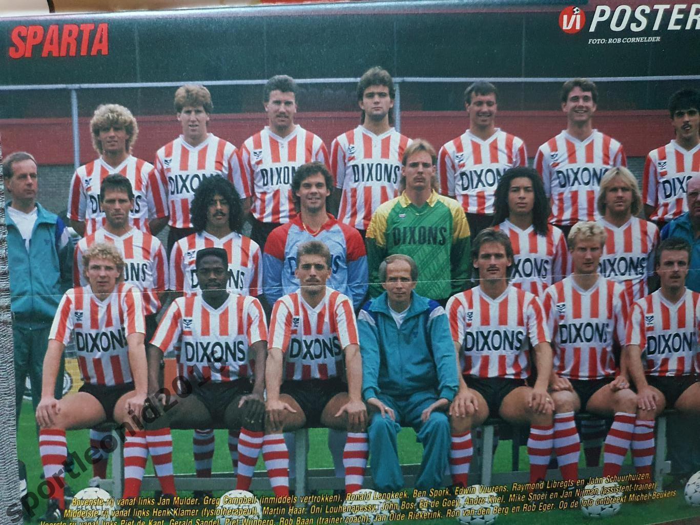 Voetbal International 1988.Годовая подписка.52 номера +4 спецвыпуска к Евро-88.3 7