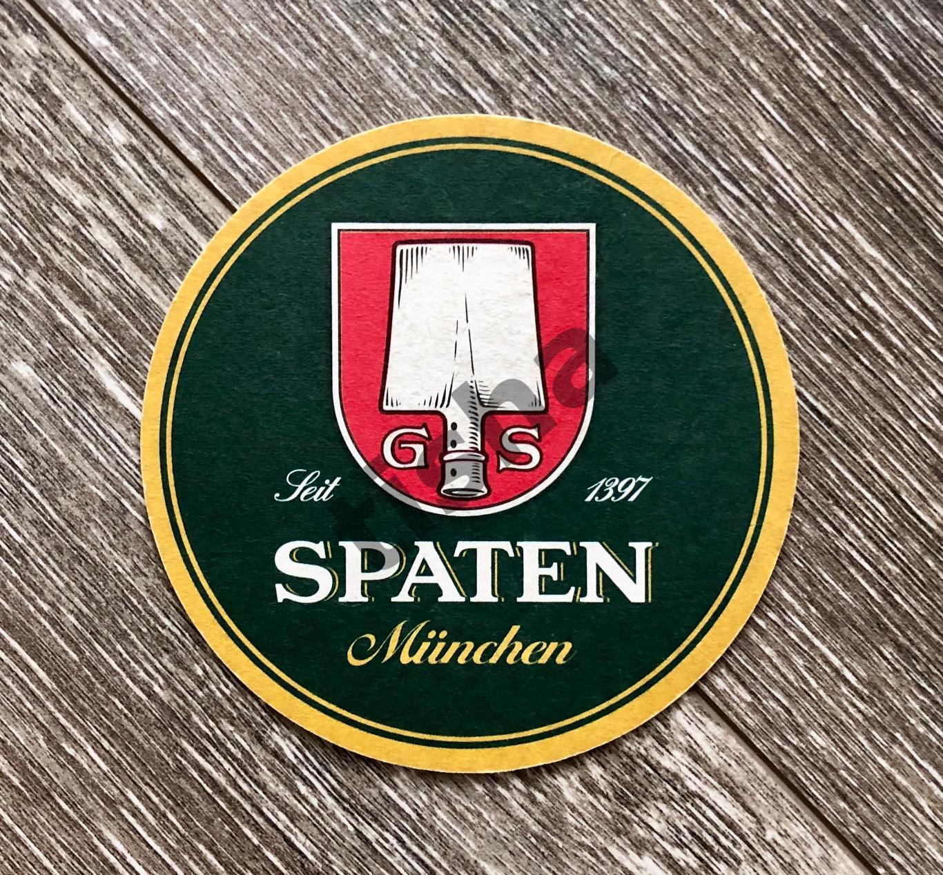 Бирдекель (пивная подставка) Spaten (Германия)