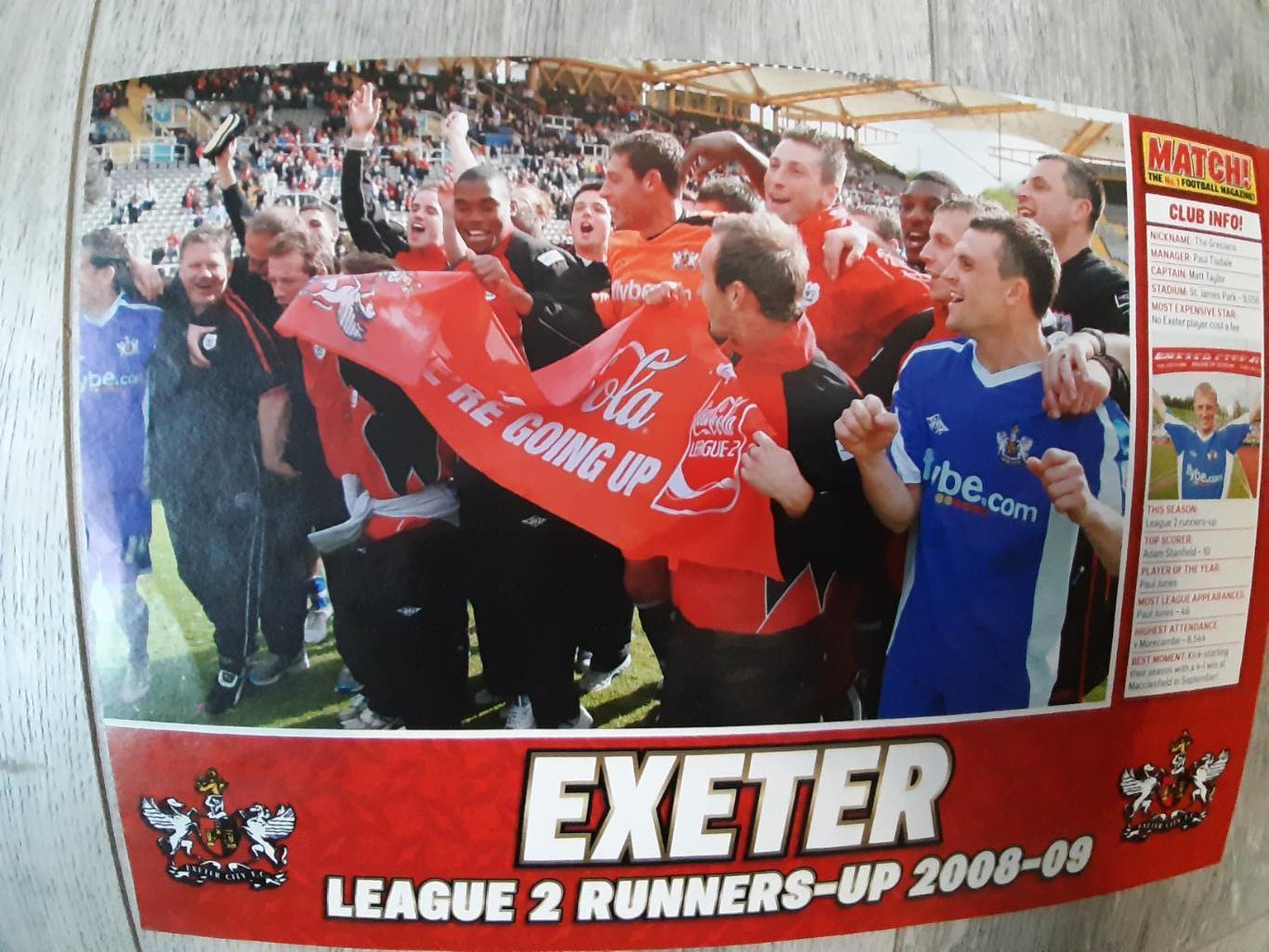 WYCOMBE, EXETER.2008/09 1