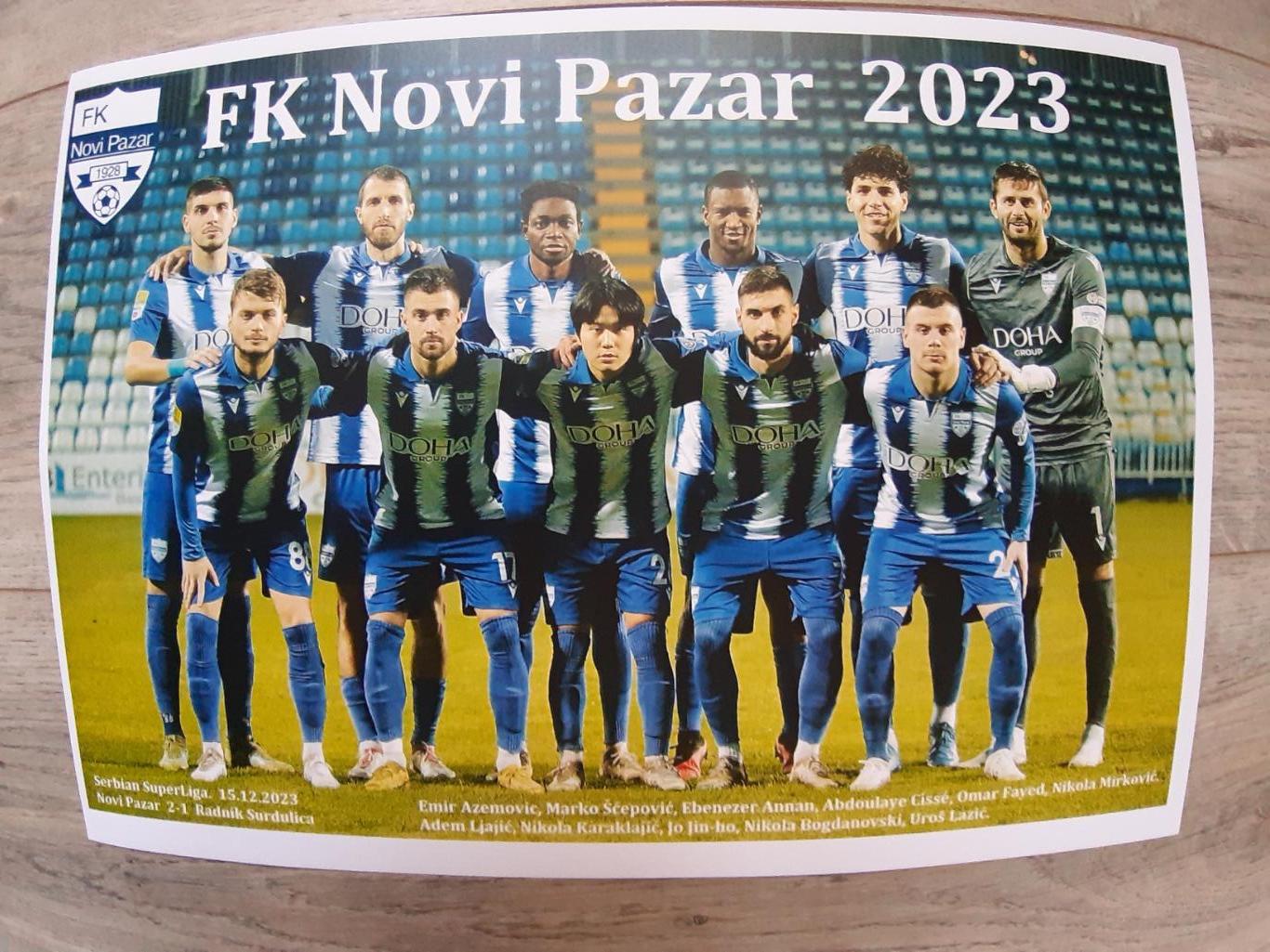 FK Novi Pazar.2023 (Serbia)