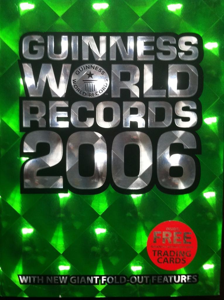 Книга Рекордов Гиннесса 2006. Оригинал. GUINNESS WORLD RECORDS 2006.