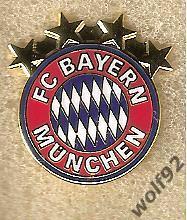 Знак Бавария Мюнхен Германия (2) / FC Bayern Munchen /2010-е гг.(размер 22х20мм)