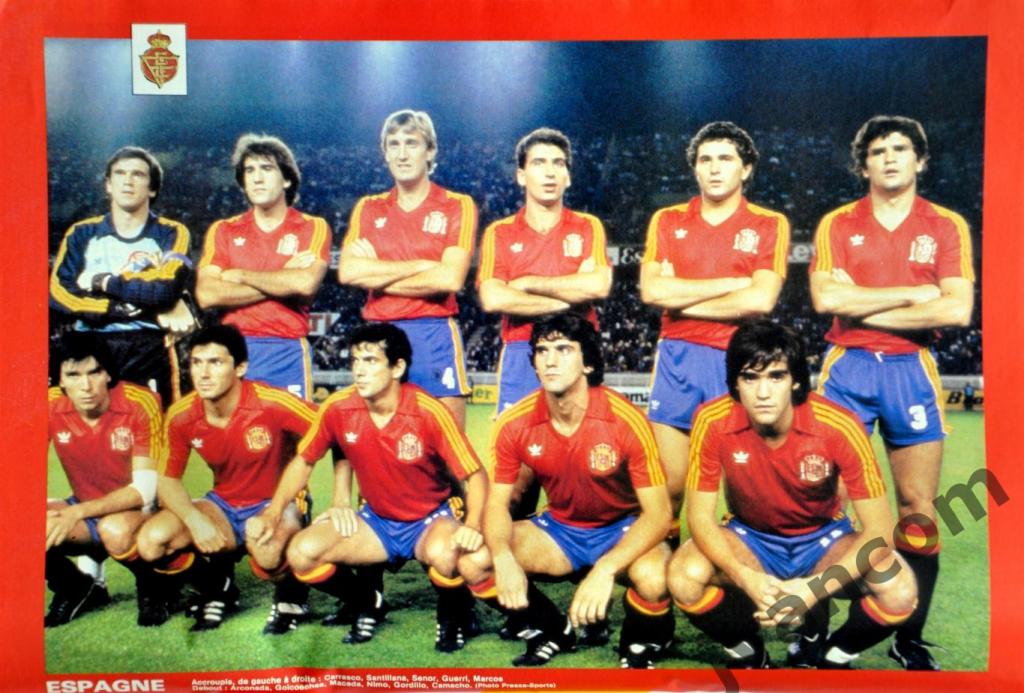 FRANCE FOOTBALL №1992 за 1984 год. Чемпионат Европы - 84. Представление команд. 4