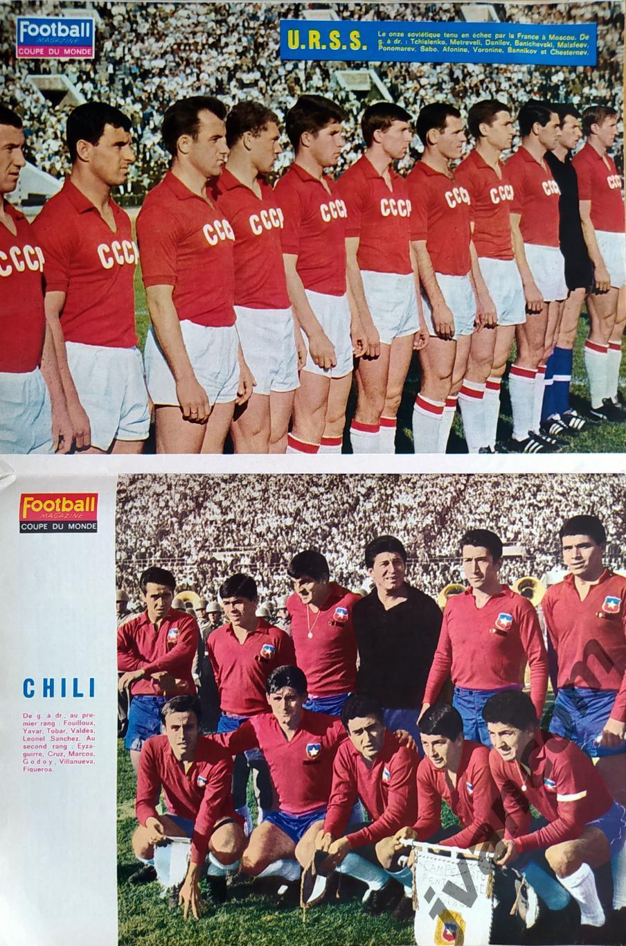 Журнал FOOTBALL MAGAZINE. Чемпионат Мира по футболу в Англии 1966 года. Превью. 7