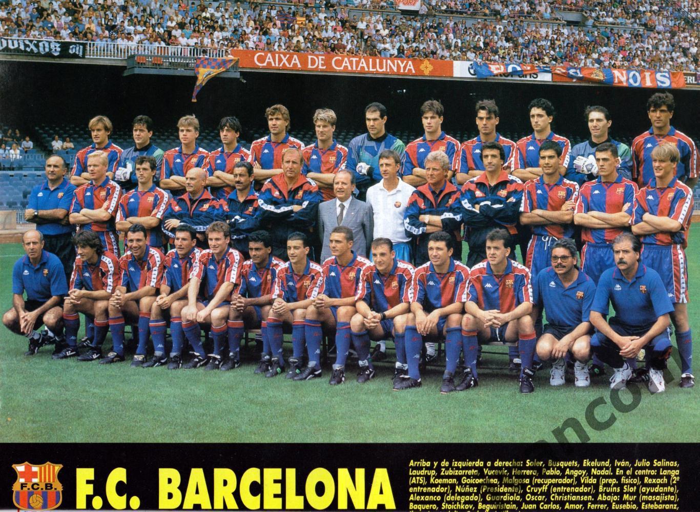 DON BALON EXTRA LIGA 93-94. Чемпионат Испании по футболу. Превью сезона 1993-94. 2