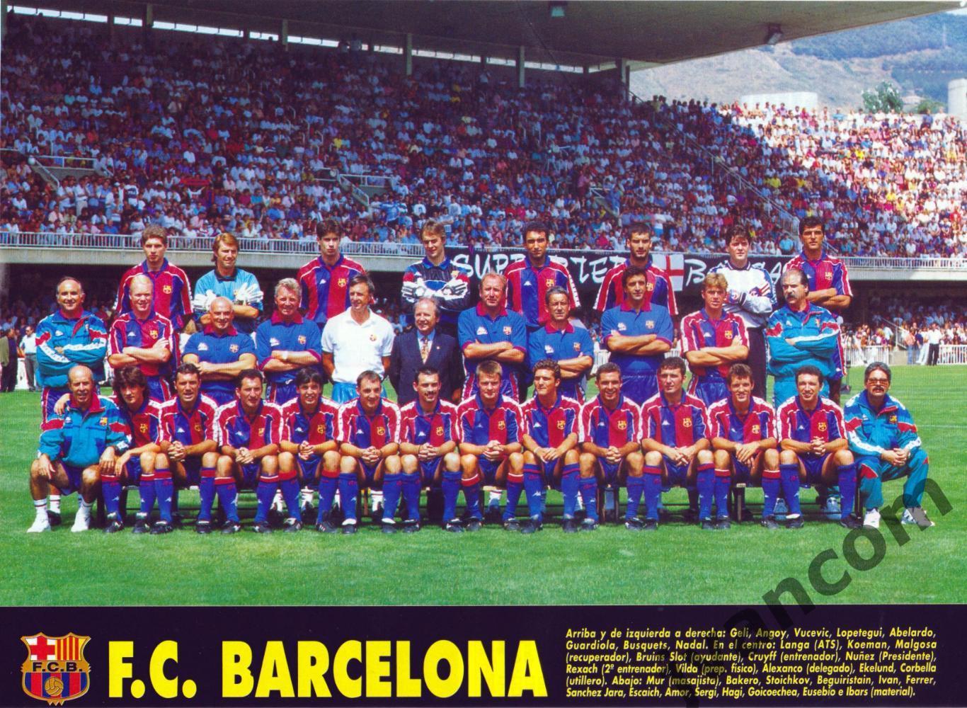 DON BALON EXTRA LIGA 94-95. Чемпионат Испании по футболу. Превью сезона 1994-95. 4