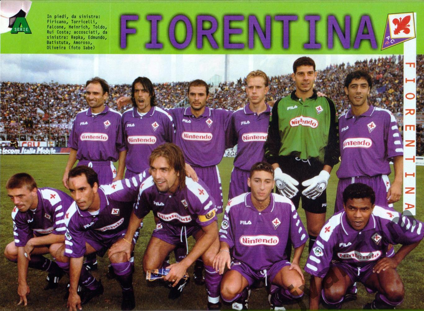 CALCIOITALIA 1998-99. Чемпионат Италии по футболу. Превью сезона 1998-99. 3