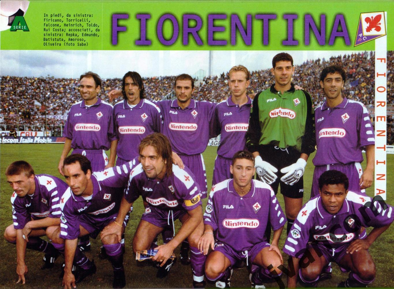 CALCIOITALIA 1998-99. Чемпионат Италии по футболу. Превью сезона 1998-99. 3