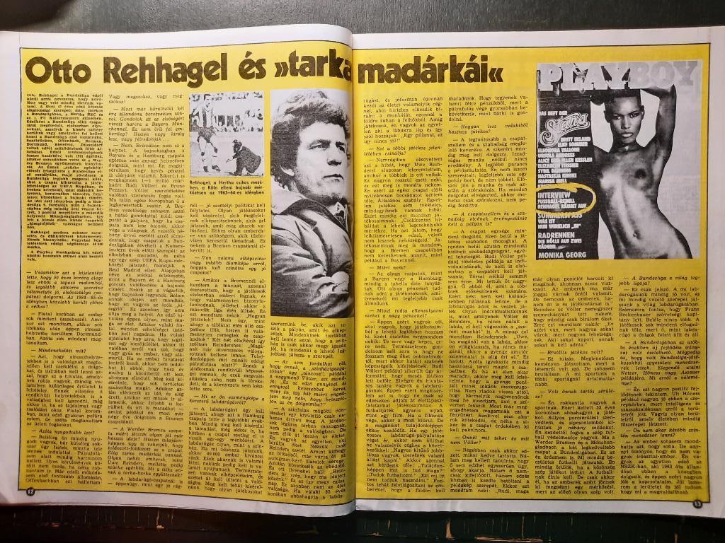 Журнал Кепеш спорт Венгрия, #42 1985г. МЮ,Круифф. 2
