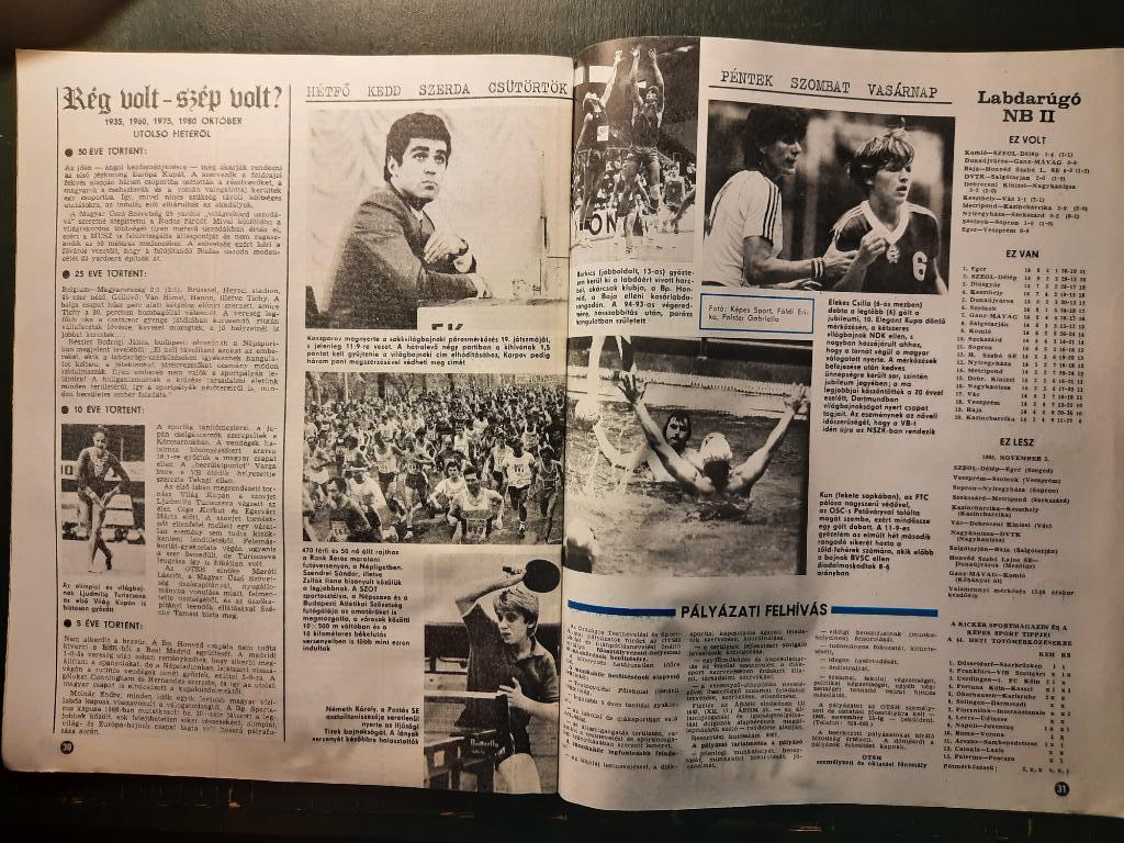 Журнал Кепеш спорт Венгрия, #44 1985г. 5