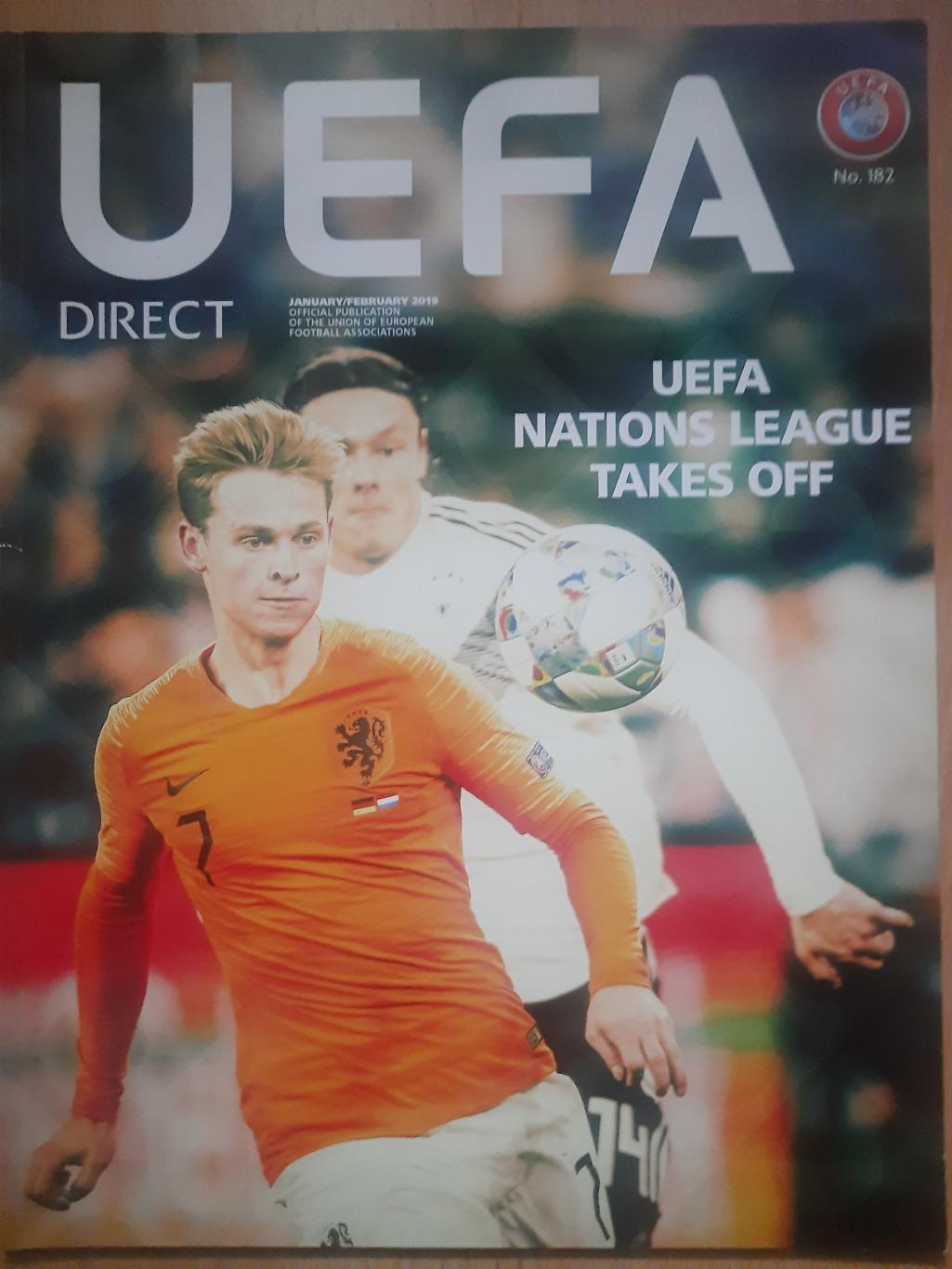 Журнал УЕФА Директ, #182 ,январь-февраль 2019