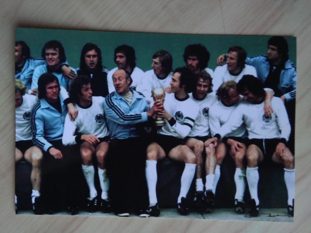 Фотография Сборная ФРГ (Германии) по футболу. 1974 год