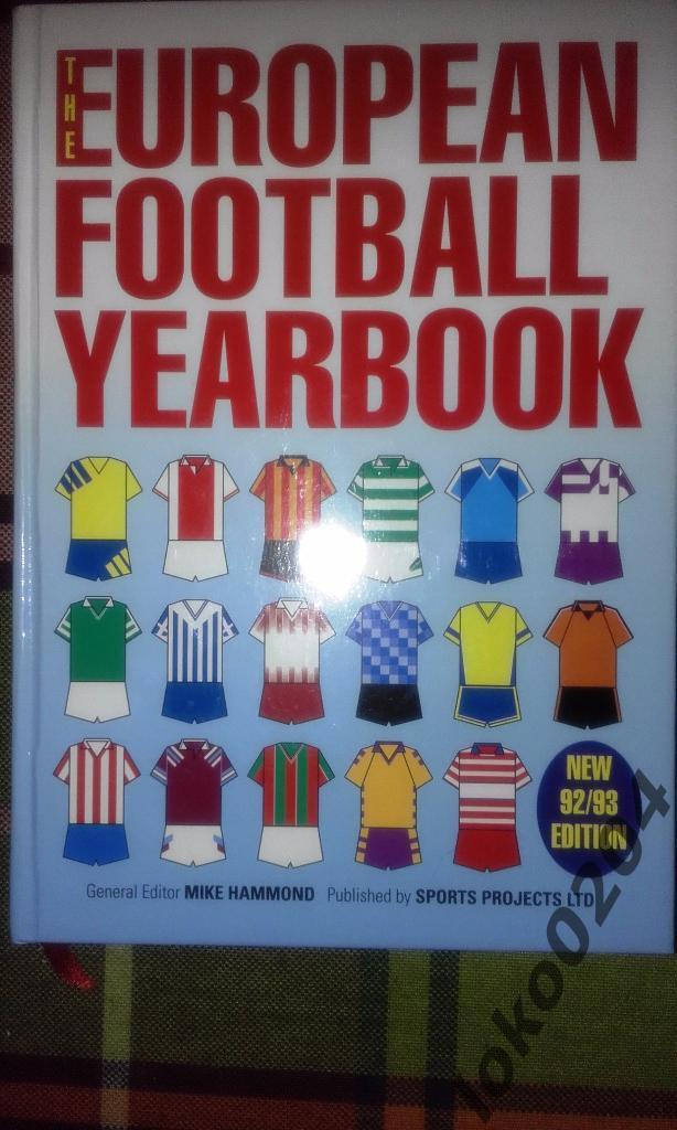THE EUROPEAN FOOTBALL YEARBOOK 92-93