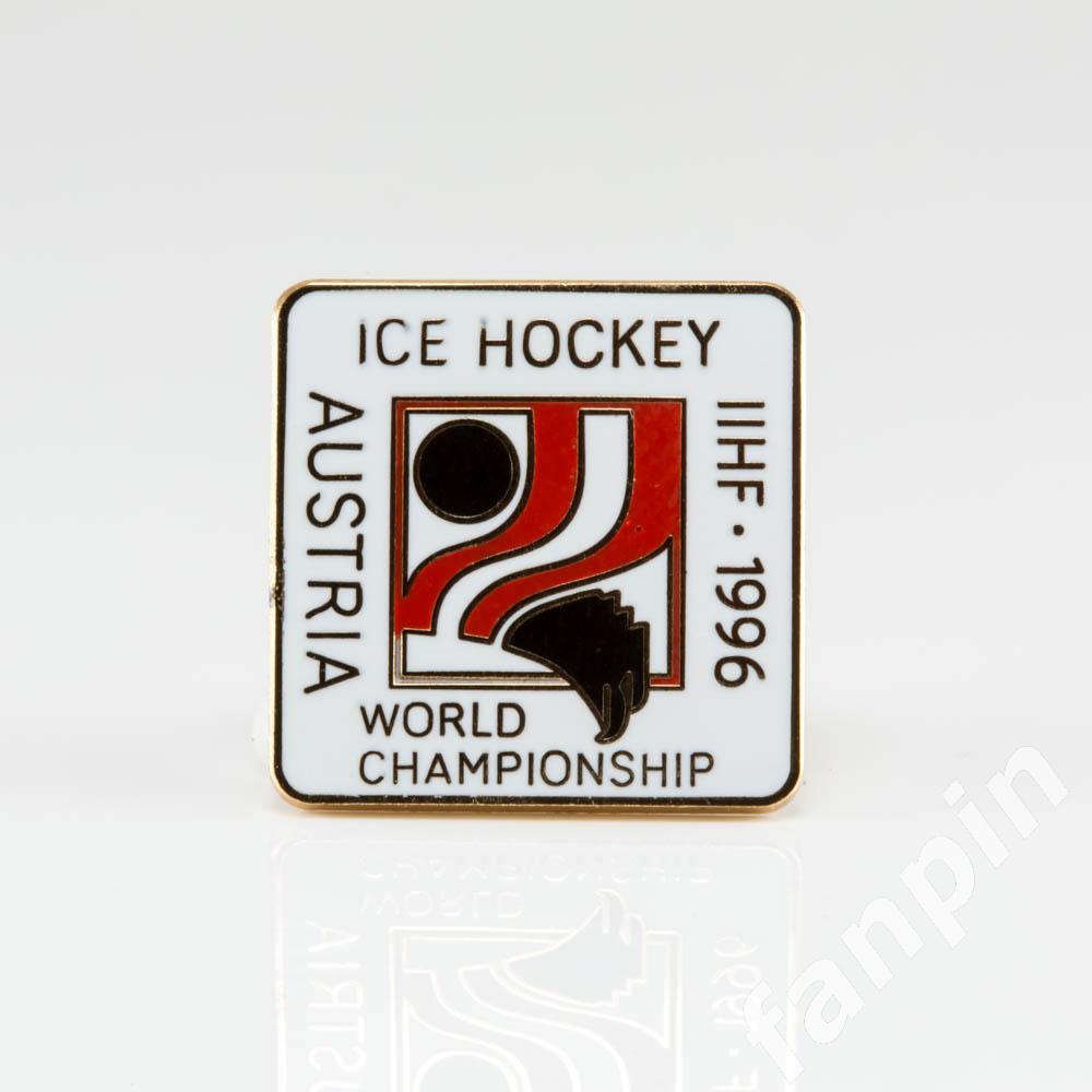 Значок Чемпионат мира по хоккею 1996г Австрия