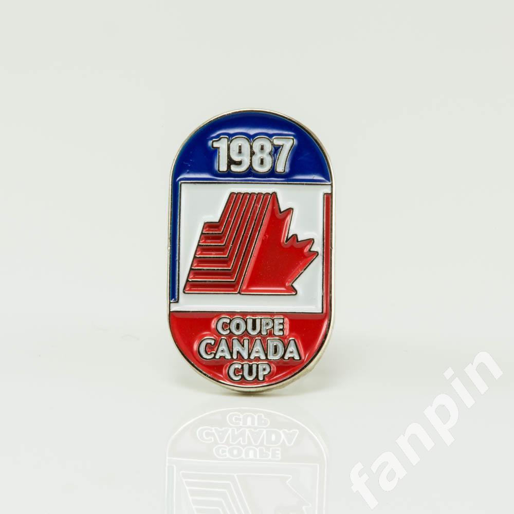 Значок Кубок Канады по хоккею 1987г