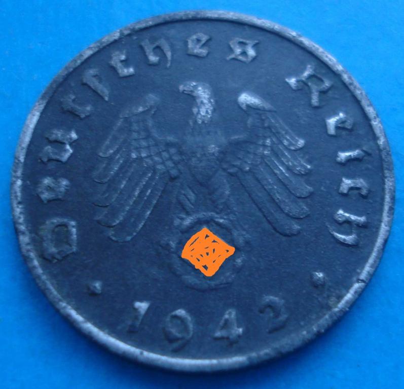 10 pfennig 1942 г 1