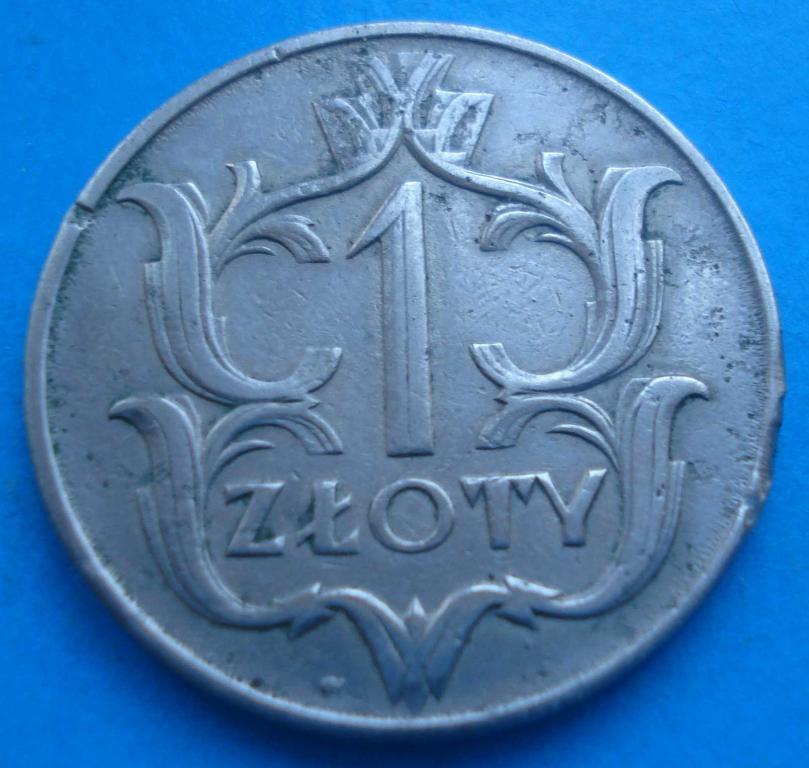1 zloty 1929 г