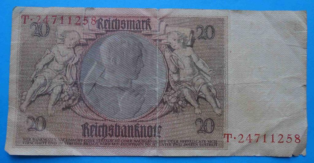 20 рейхсмарок 1929 года Германия 1
