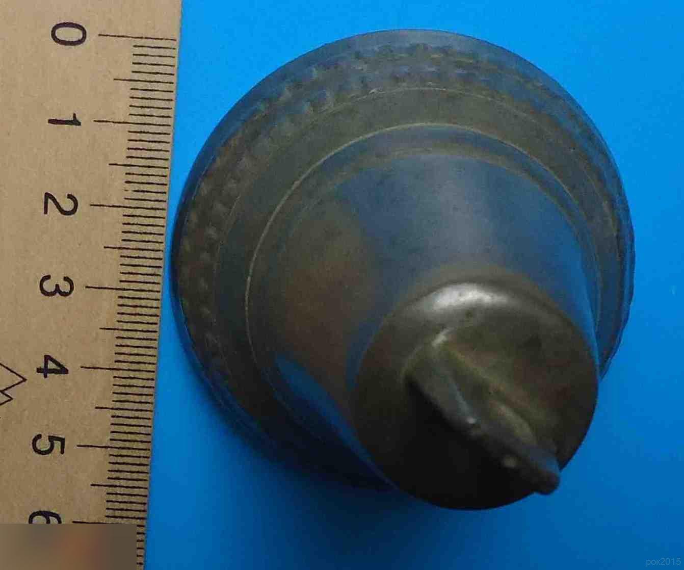 Колокол, начало 20 века, диаметр 55 мм 2