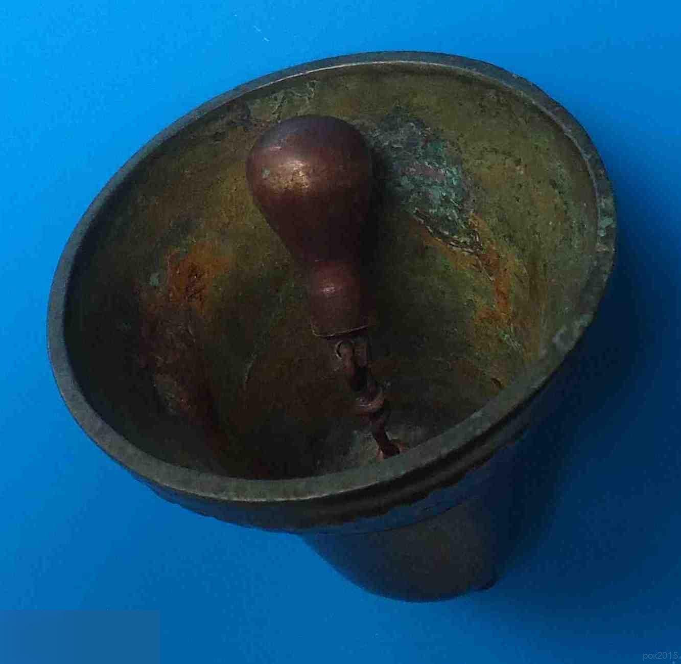 Колокол, начало 20 века, диаметр 55 мм 4