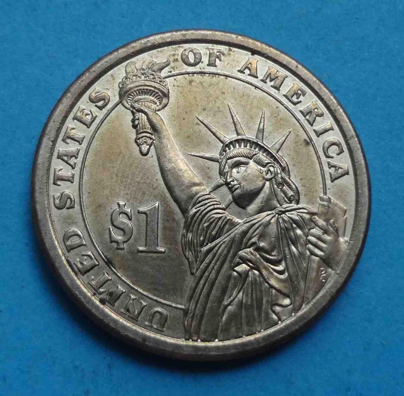 1 доллар США 2009 год Захари Тейлор 12 президент