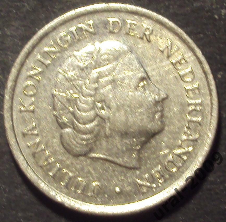 Нидерланды, 10 центов 1969 год! (Ф-2). 1