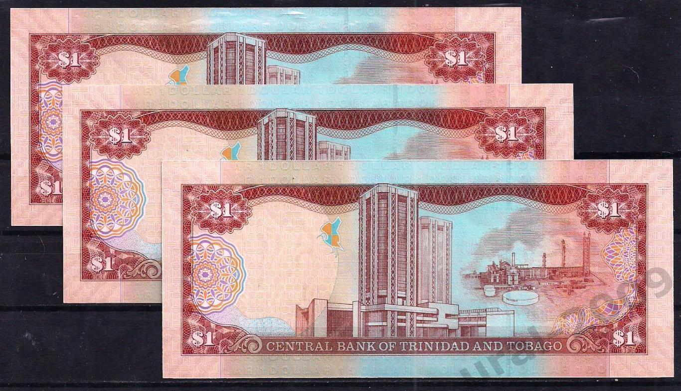 Тринидад и Тобаго, 1 доллар 2006 год! UNC, ПРЕСС, ИЗ ПАЧКИ! 1