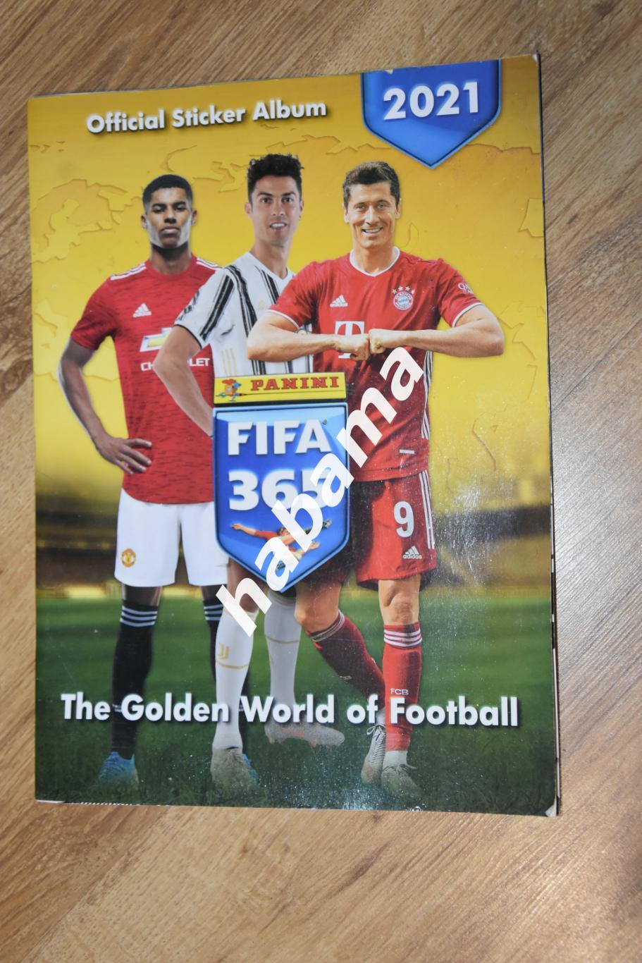 Футбол 2021. Официальній стикер альбом ФИФА. Panini.