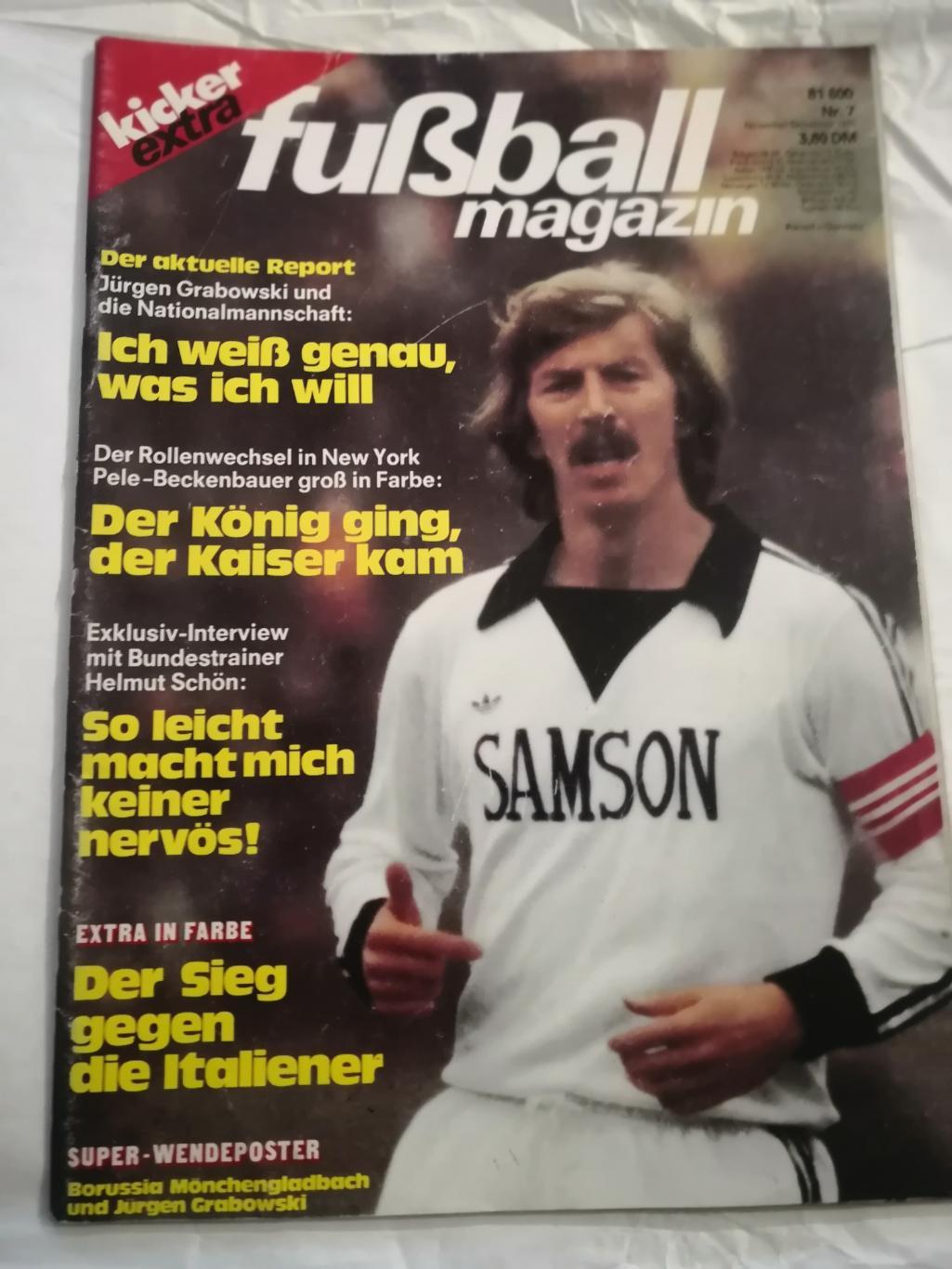 Kicker fusball magazin Германия