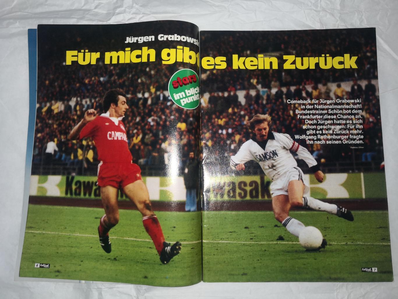 Kicker fusball magazin Германия 1