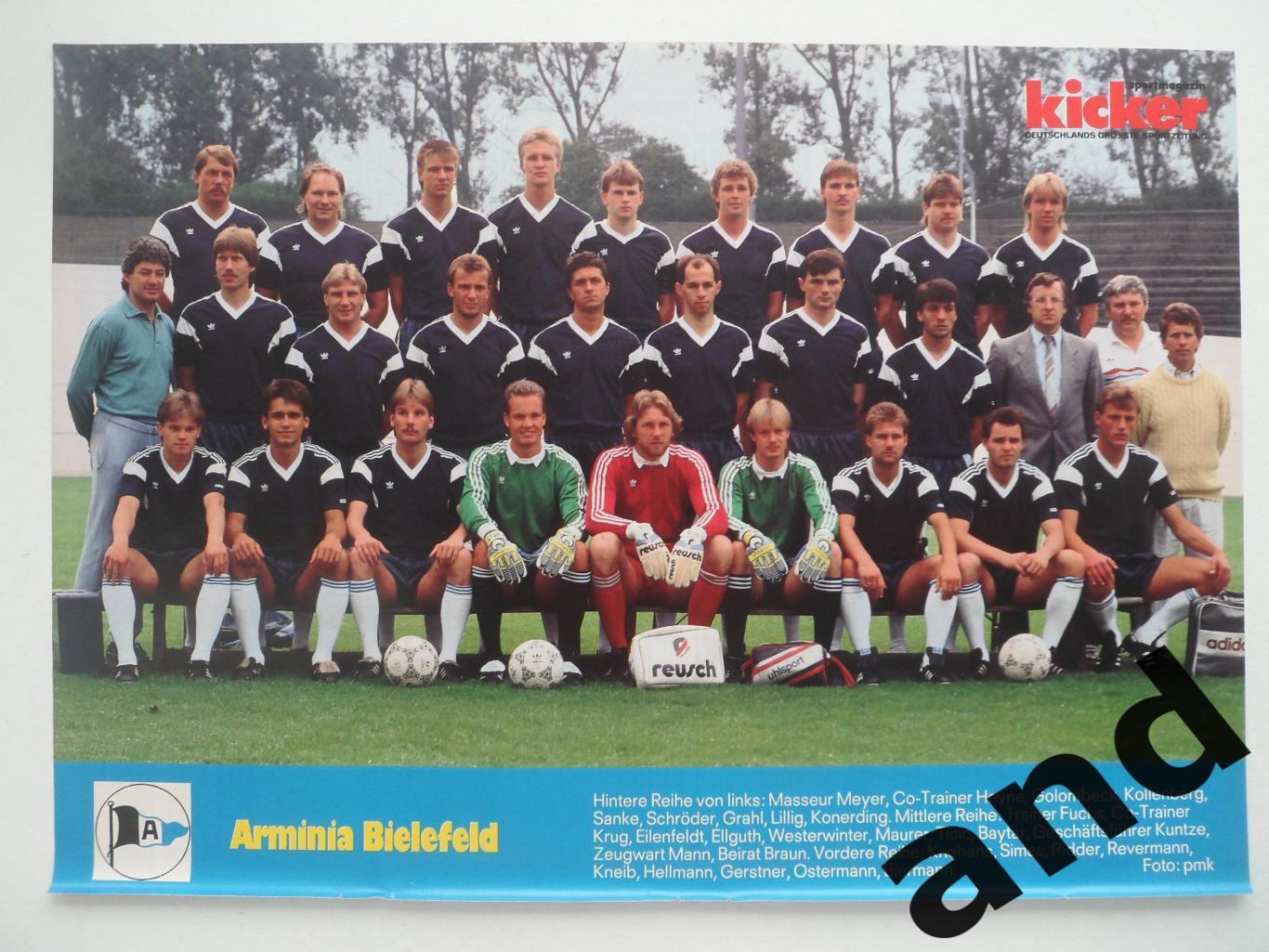 постер Арминия 1987 Kicker