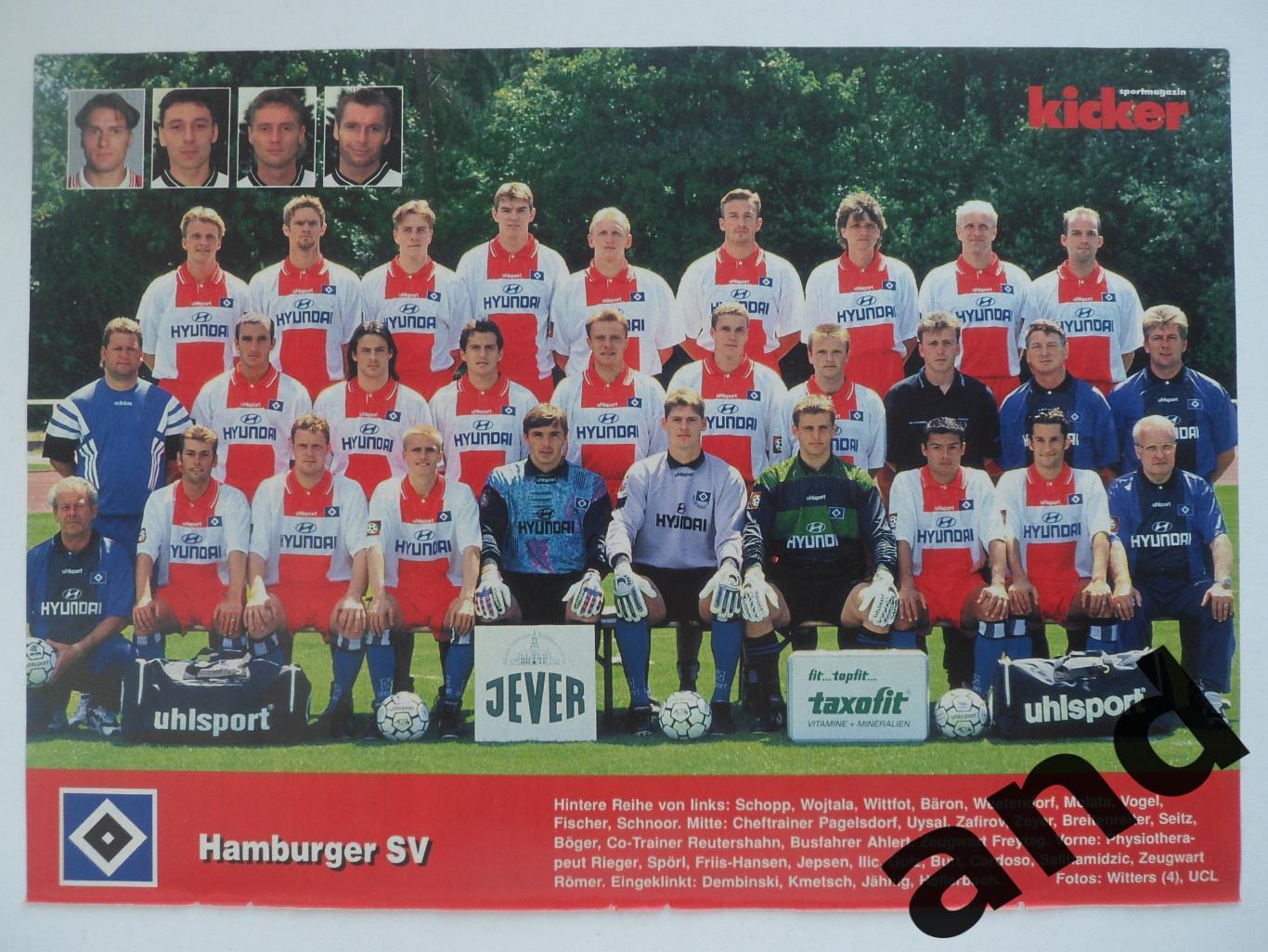 постер Гамбург 1997 Kicker