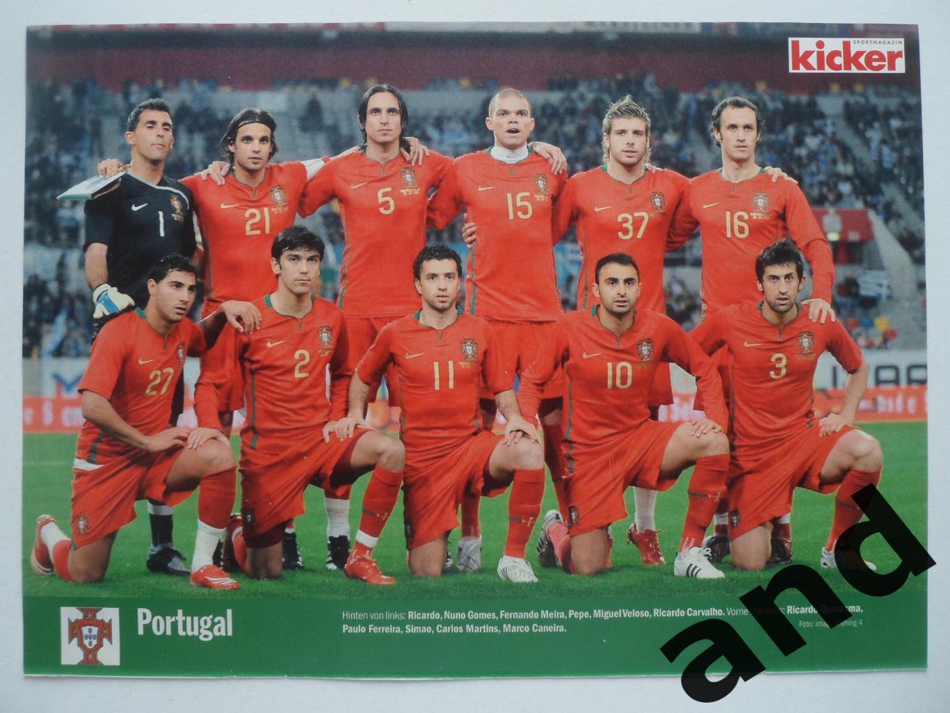 постер Португалия 2008 - Kicker