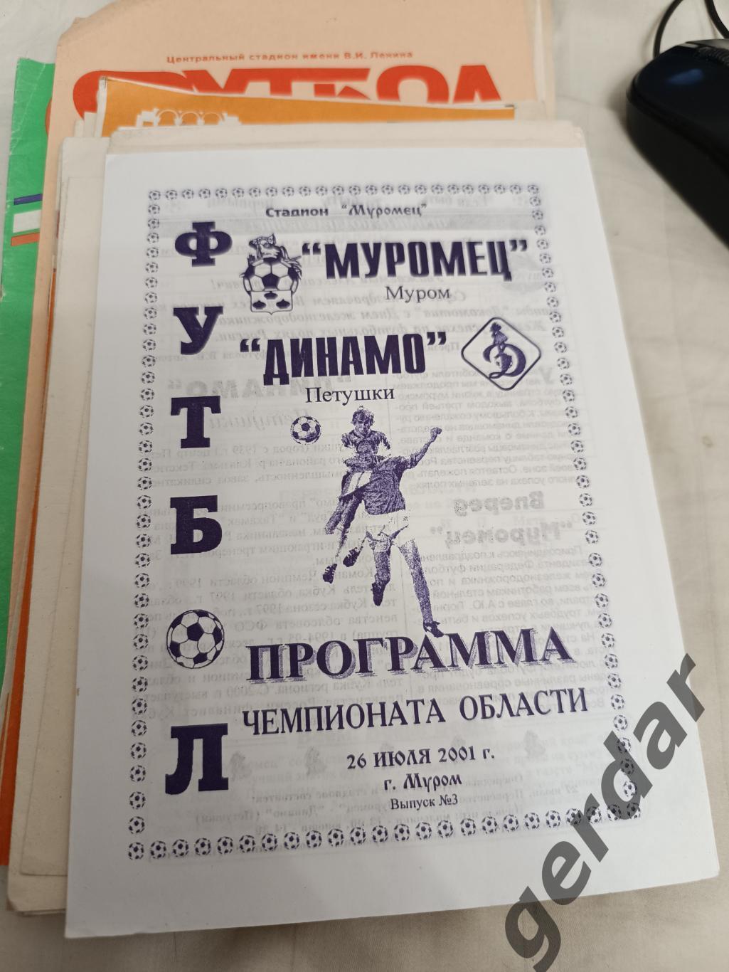 46 Муромец Муром Динамо петушки 2001 лфк