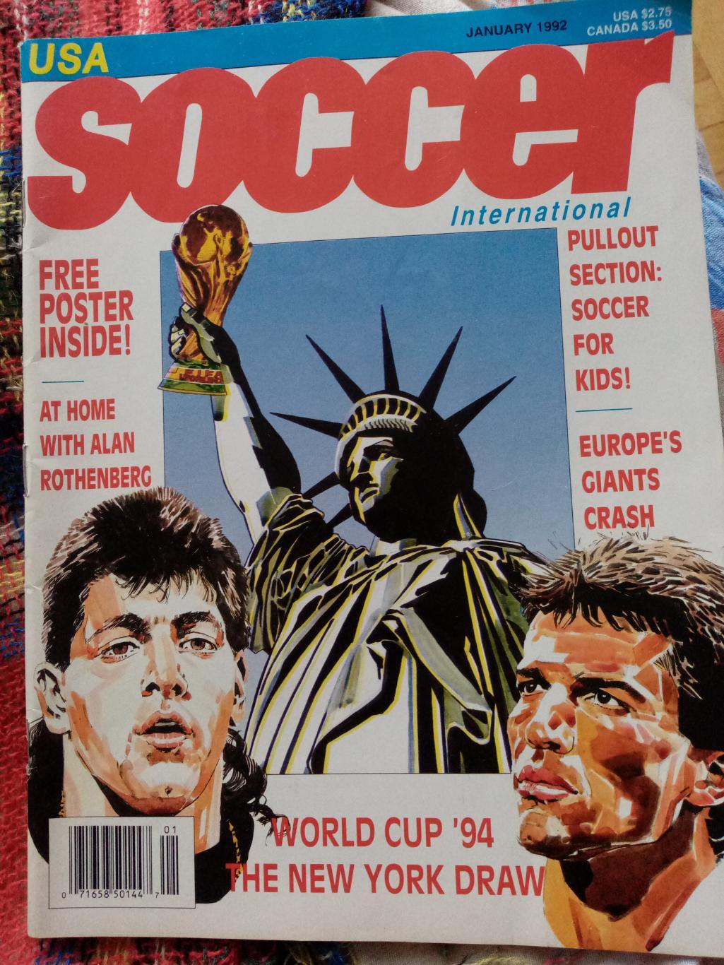 Soccer, USA декабрь 1992