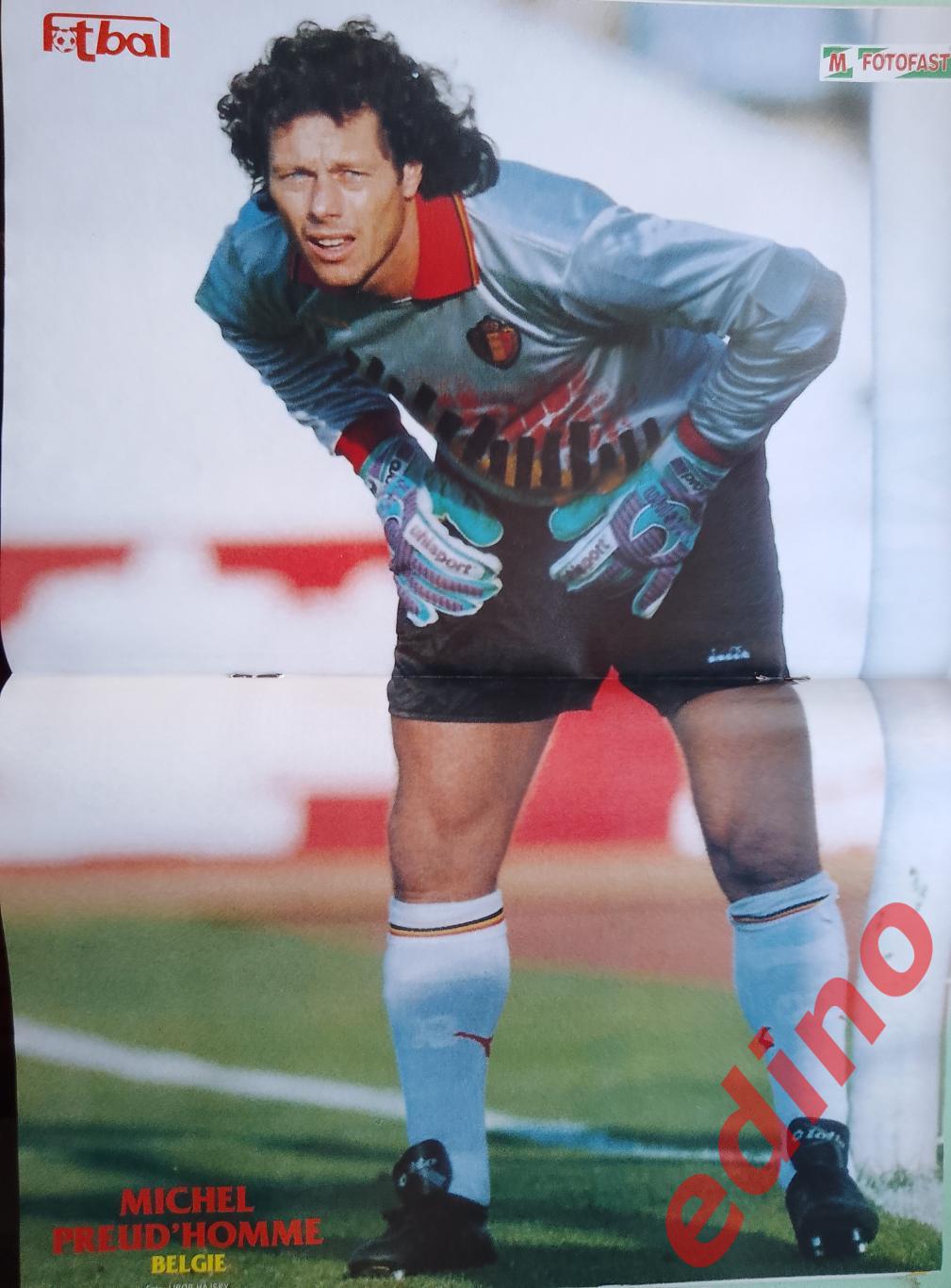 журнал Fotbal Чехия 1993/11 М. Прюдомм 2