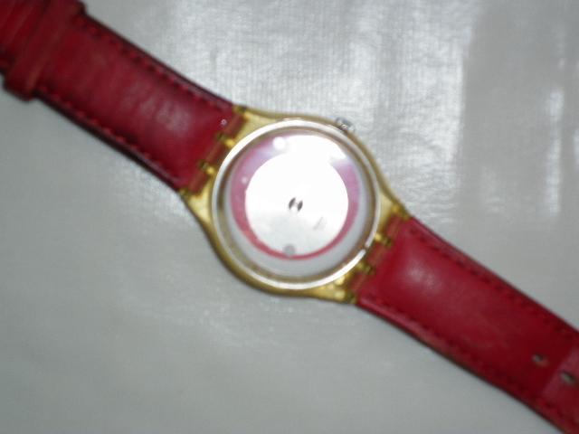 Часы SWATCH ,модель Psychedelic Red 2