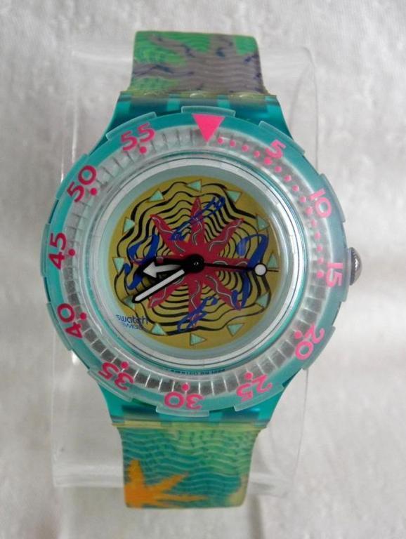 Часы SWATCH scuba, модель Sea Floor