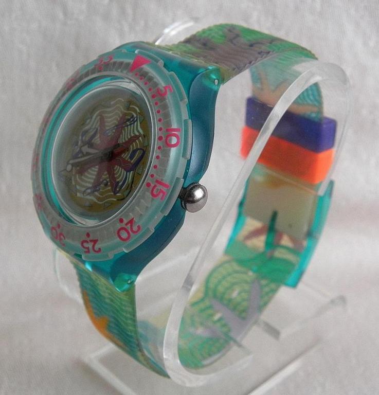 Часы SWATCH scuba, модель Sea Floor 1