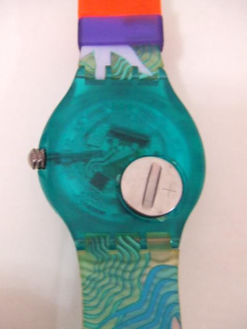 Часы SWATCH scuba, модель Sea Floor 7