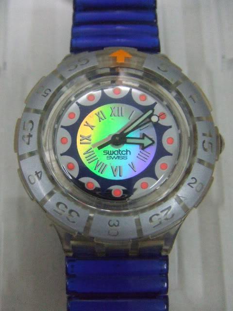 Часы SWATCH scuba, модель Spark Vessel 4