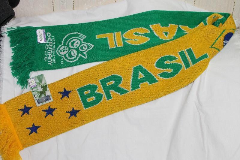 Шарф Сборная Бразилии 2006 г. в Германии , официальный шарф FIFA, новый