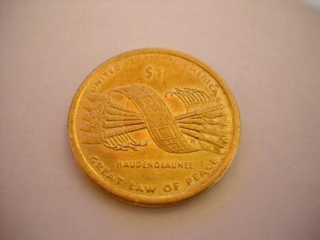 монета 1 доллар США