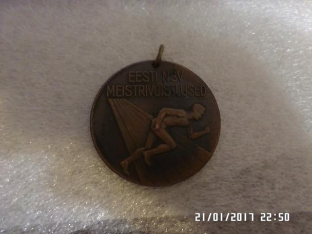 Медаль Эстония чемпион